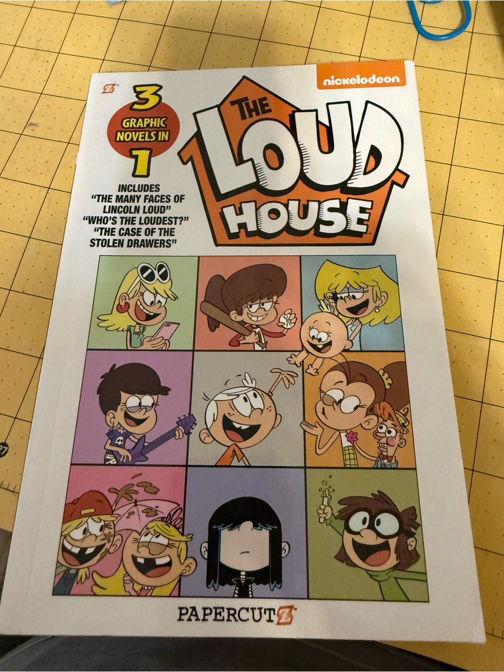 Nickelodeon The Loud House 3 graphic novels in 1